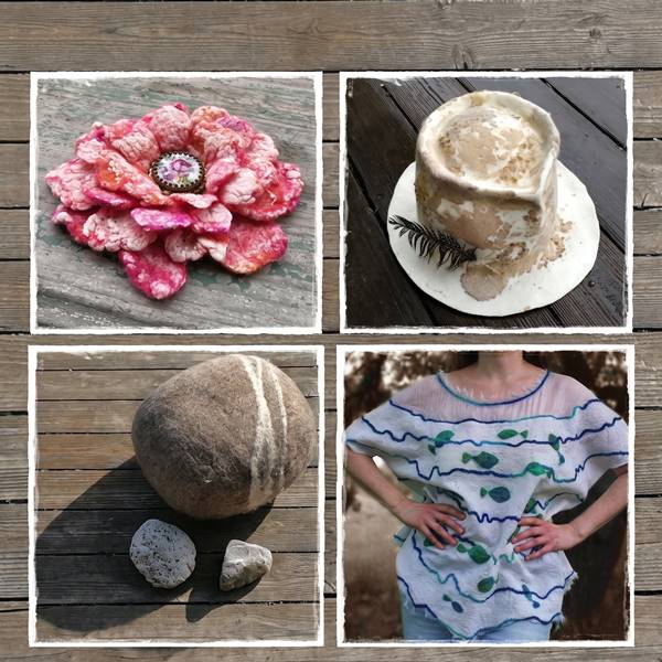 2019 Online Vorsommerfilzkurs – Fotomontage